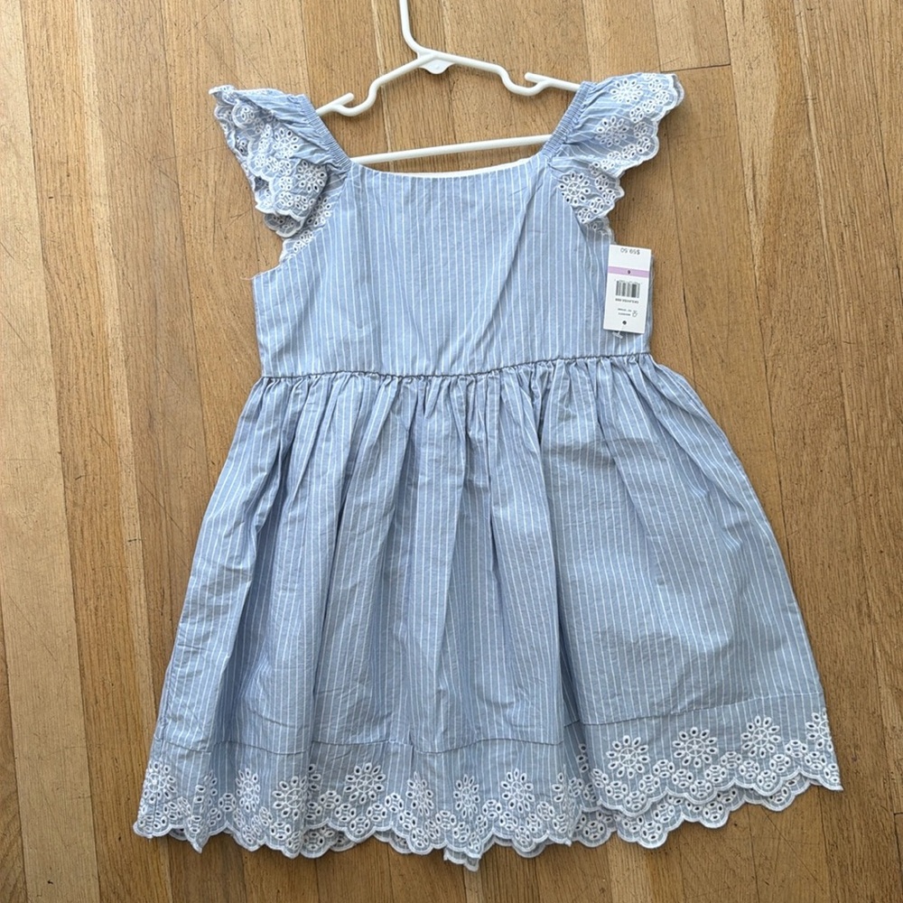 NWT GAP Eyelet Dress, size 6